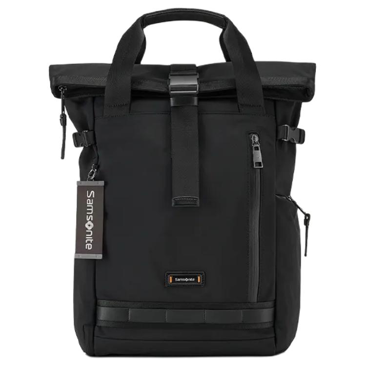 

Samsonite Нейлоновый рюкзак обычный мужской черный, Black