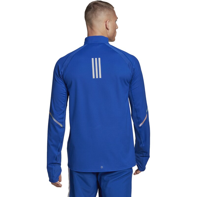 Почти 1/2 молнии Adidas, цвет royblu — фото 3