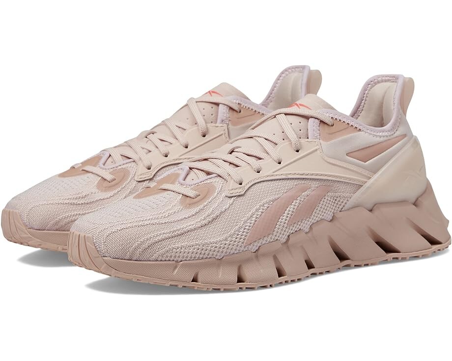 

Кроссовки Reebok Zig Kinetica 3.0, цвет Soft Ecru/Neon Cherry