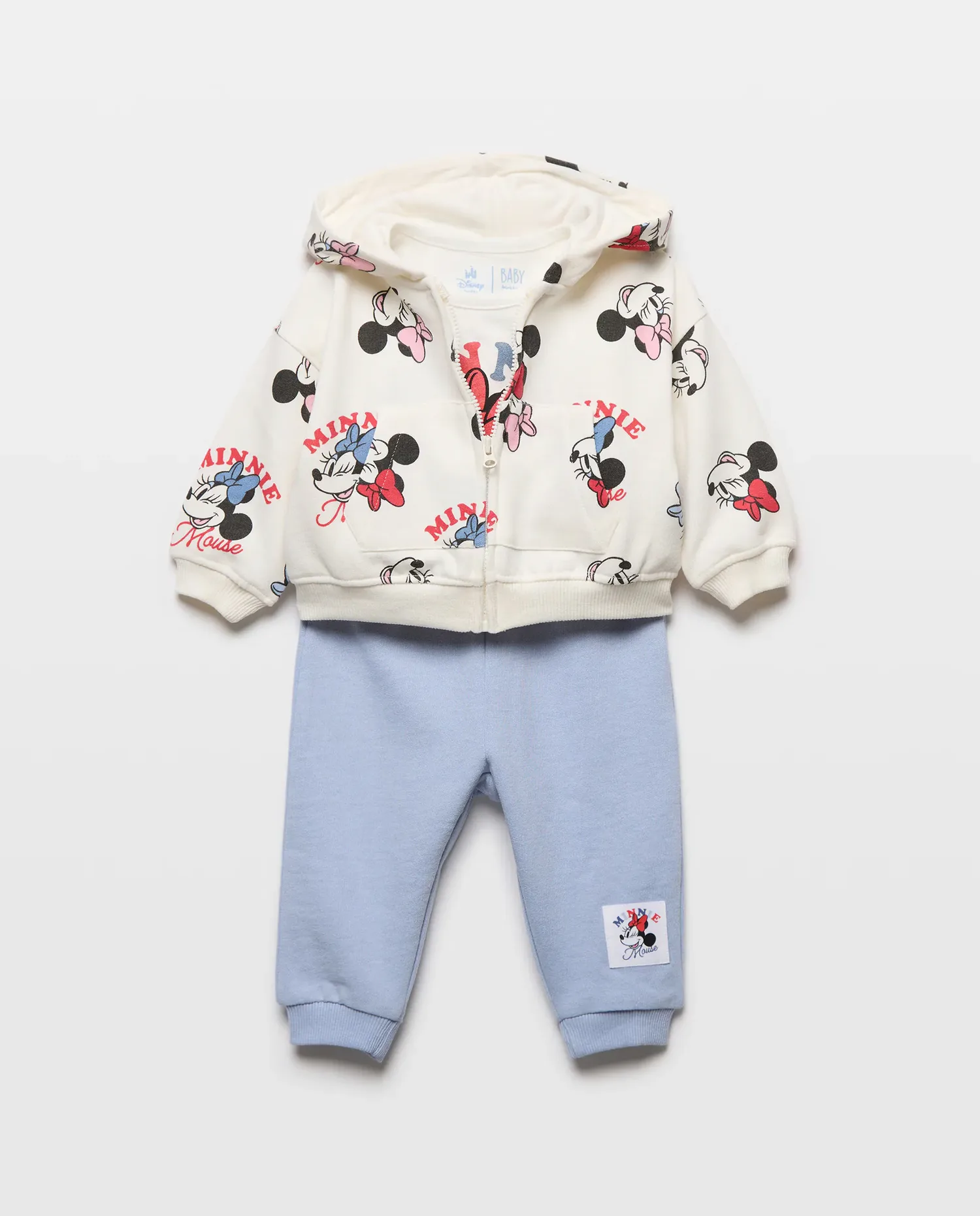 Набор с лицензией Минни, 3 предмета, для новорожденного Baby El Corte Inglés, мультиколор