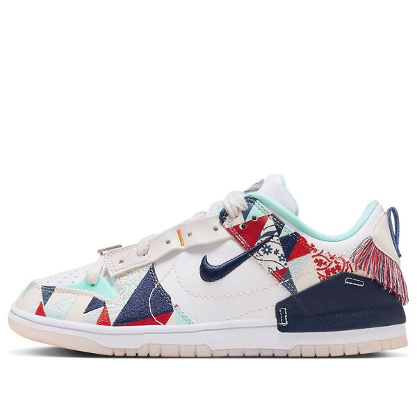 Кроссовки данк лоу срыв 2 Nike, белый