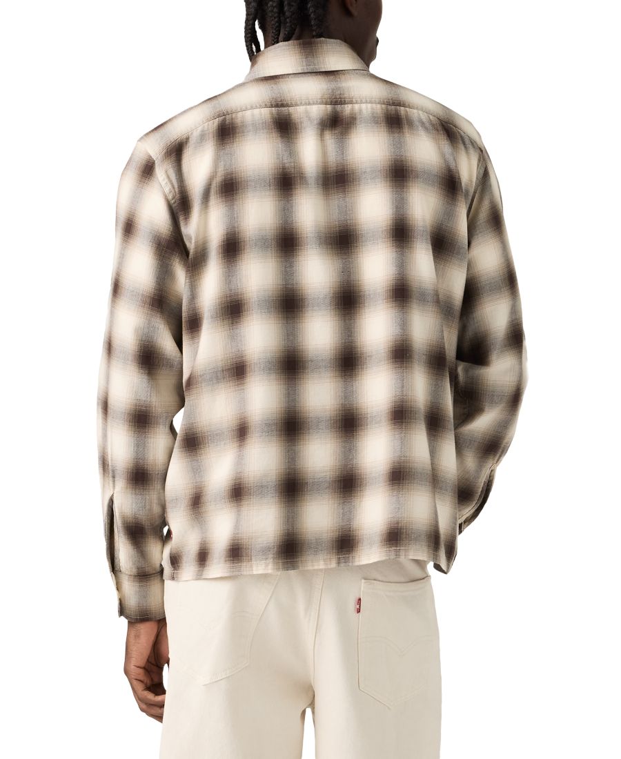 Мужская рубашка-куртка Duboce свободного кроя стандартного размера Levi's, Beige/Khaki — фото 2