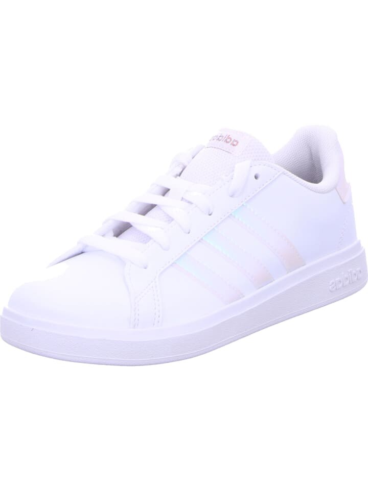 

Низкие кроссовки adidas Grand Court 20, цвет white/irides/white