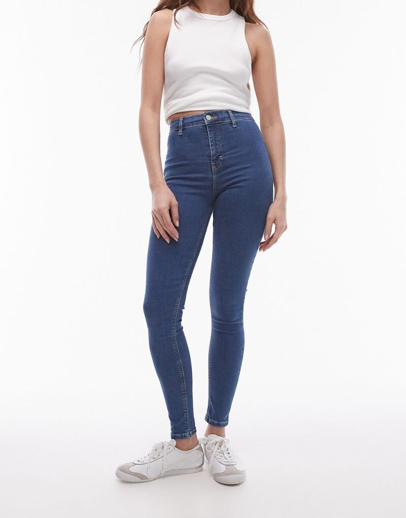 

Синие джинсы Topshop Joni