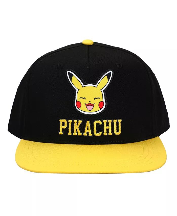 

Кепка-кнопка для мальчиков Pikachu Youth черная Pokemon, черный
