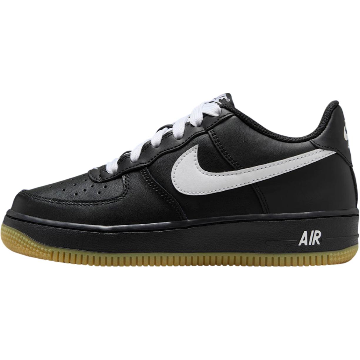 

Nike Кроссовки для скейтбординга Air Force 1 Slip Resistant Abrasion Resistant Low top Kids' Black/Medium Brown/White Unisex