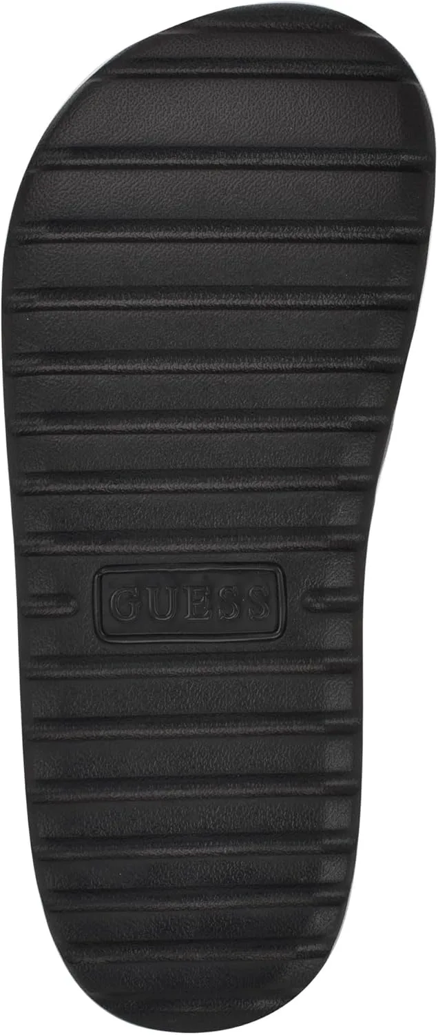 Шлепанцы GUESS mens Mylas, черный — фото 3