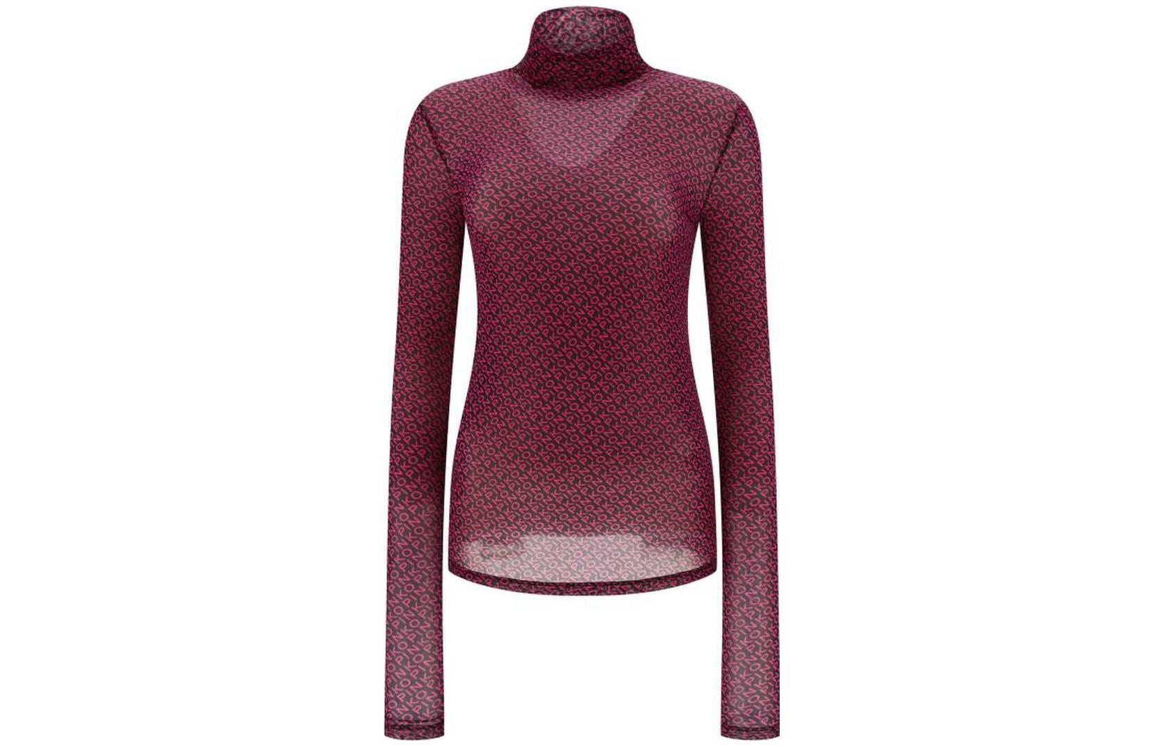 

Полупрозрачный топ с логотипом Lamu PINKO, красный