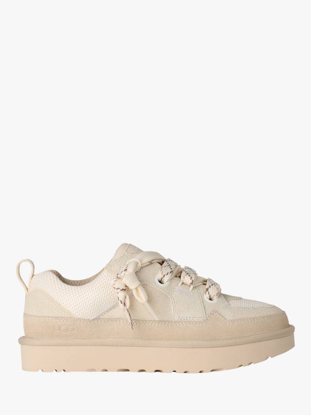 Lo Lowmel кроссовки из смесовой замши UGG, Off-white/Beige