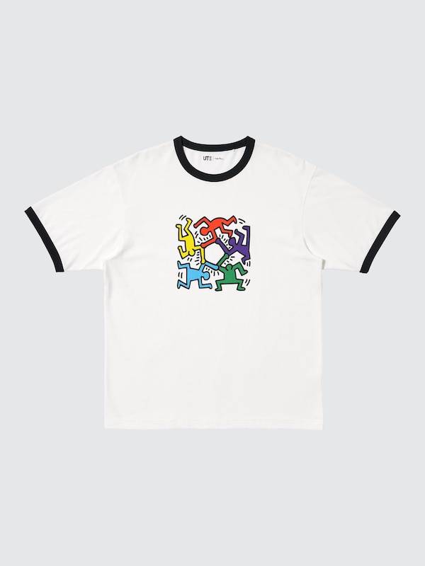 Футболка UT NY Pop Art (Keith Haring) Uniqlo, 00 white — фото 3