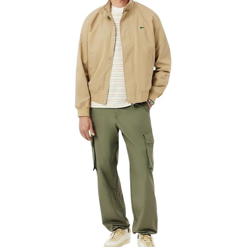 Карго брюки мужские Moderate LACOSTE, BMY/Khaki Green — фото 4