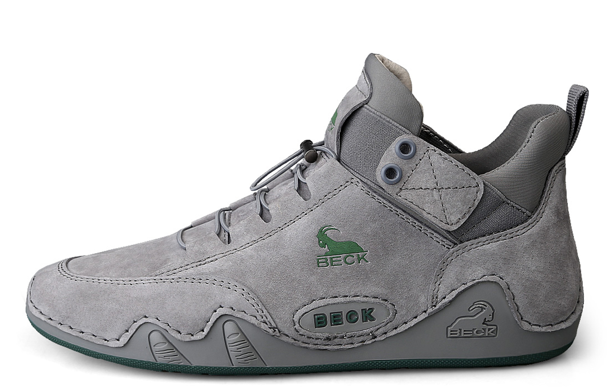 

BECK Мужские полувысокие повседневные туфли серые, цвет Gray