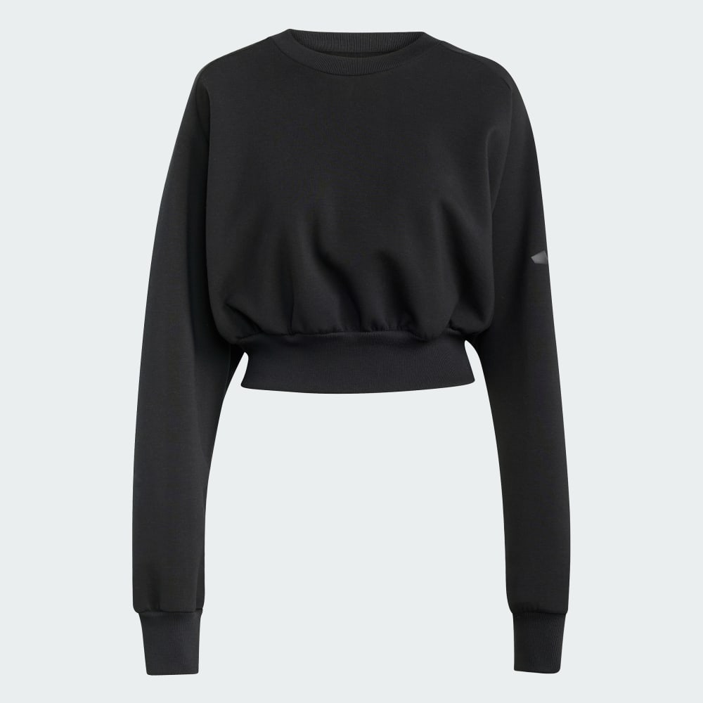 Свитшот Adidas Originals Soft Lux Loose, черный