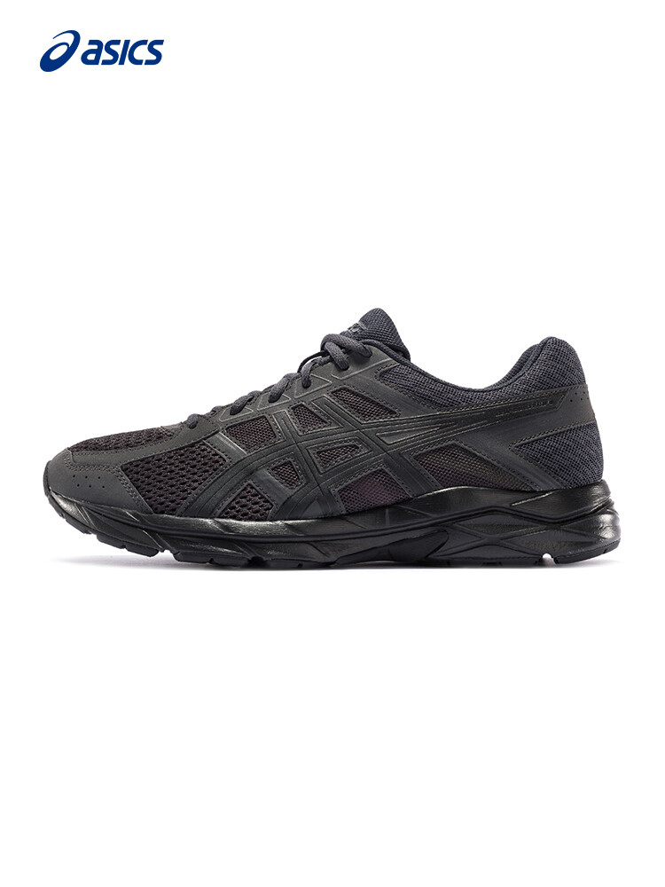 Кроссовки мужские Asics Gel-Contend 4 Black Warrior с дышащей сеткой, черный — фото 4