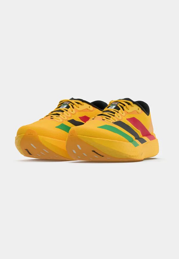Кроссовки adizero evo sl Adidas Performance, Bold Gold-Coloured/Vivid Green/Pure Ruby — фото 3