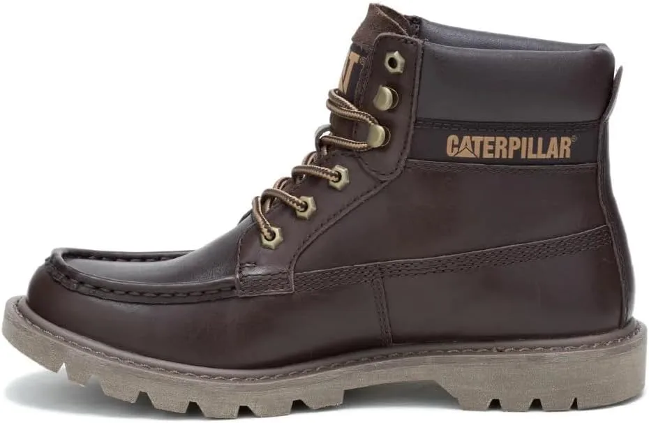 Ботинки CAT Colorado Moc Toe, темно-коричневый/бордовый — фото 3