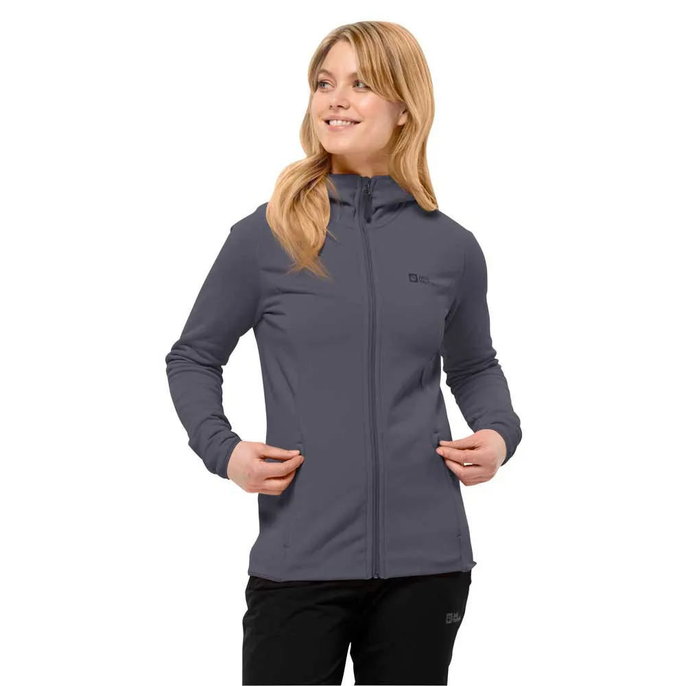 

Флис Jack Wolfskin Baiselberg full zip, серый