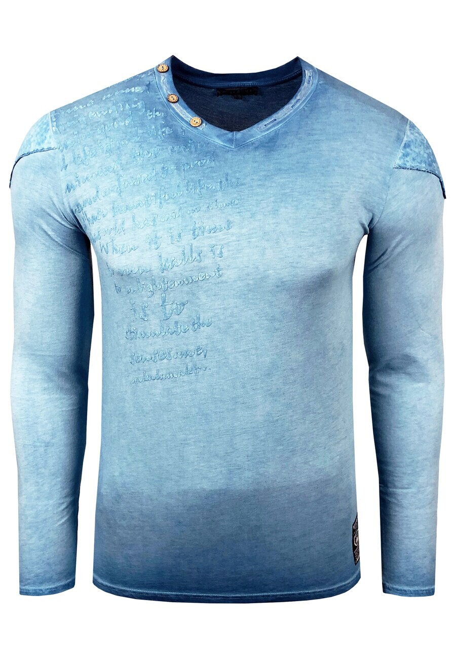 

Лонгслив Rusty Neal Shirt, синий