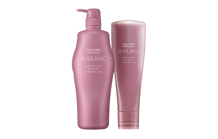 Набор шампуня и кондиционера SHISEIDO для разглаживания волос Shiseido Professional, two-piece set: color lock shampoo 500ml+color lock conditioner 500ml — фото 4