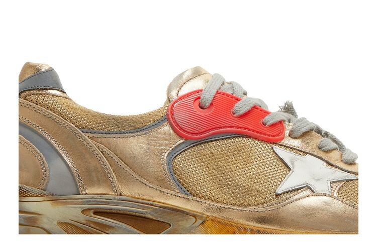 Кроссовки Golden Goose Dad-Star Gold, золотой — фото 2