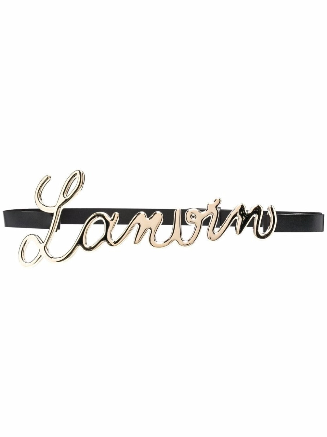 

Lanvin ремень с логотипом, черный