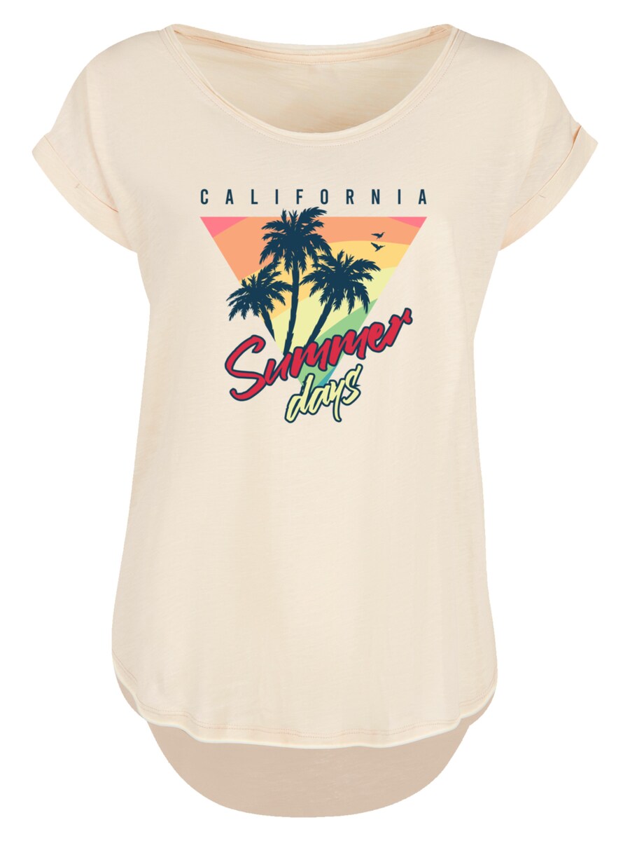 

Рубашка F4NT4STIC California Palmen Retro, песочный