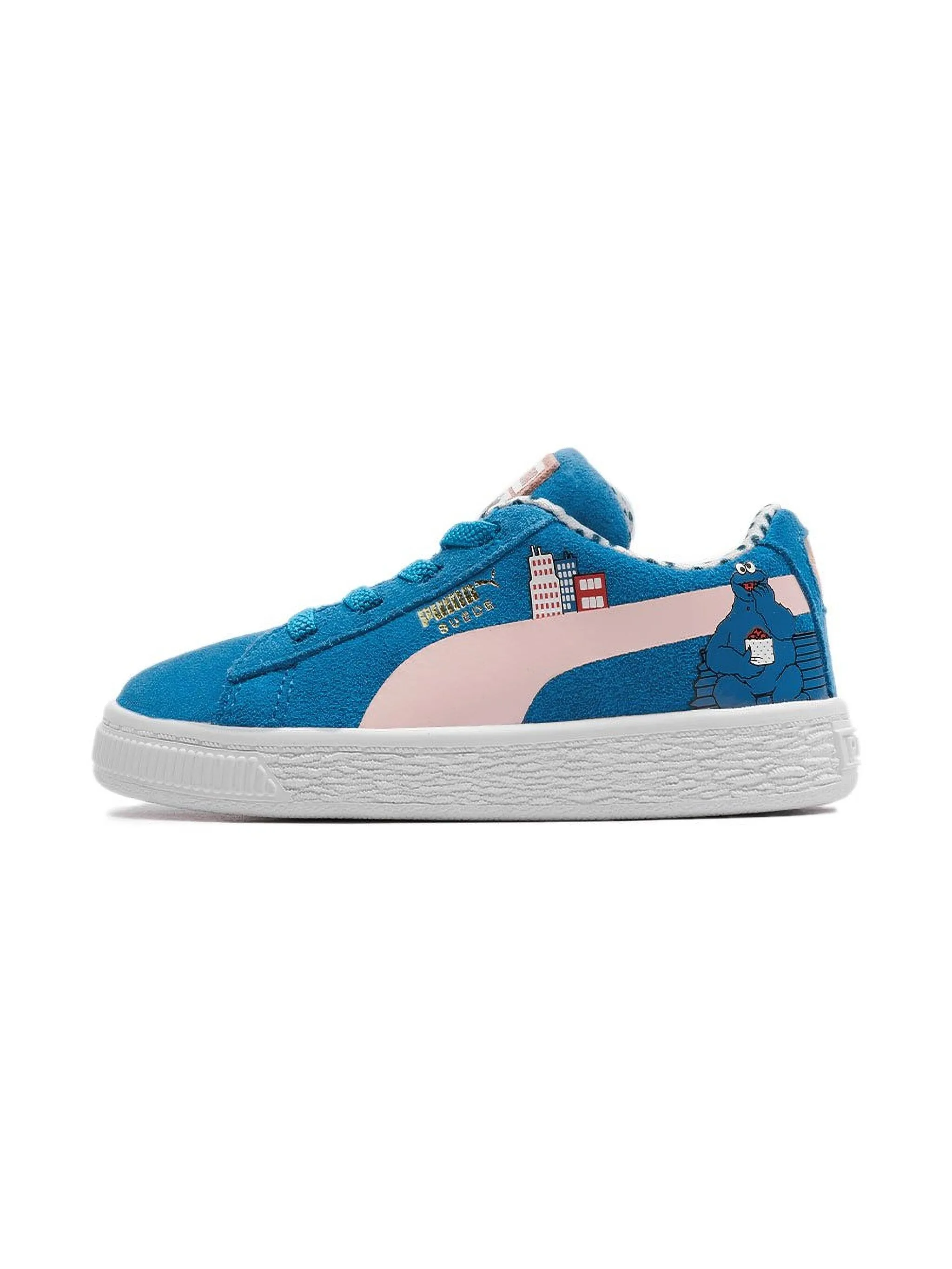 Кроссовки на шнуровке Puma Kids, черный — фото 3