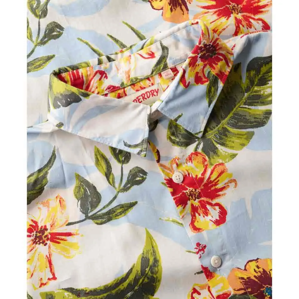 Рубашка с коротким рукавом Superdry Hawaiian Print, разноцветный — фото 4
