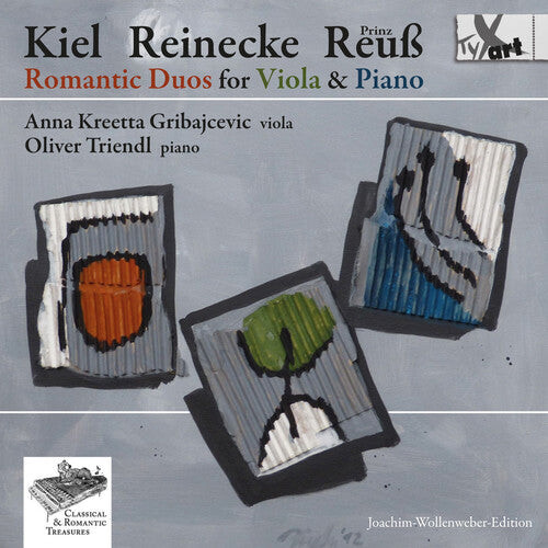 

CD диск Kiel / Gribajcevic, Anna Kreetta / Triendl, Oliver: Romantic Duos for Viola & Piano