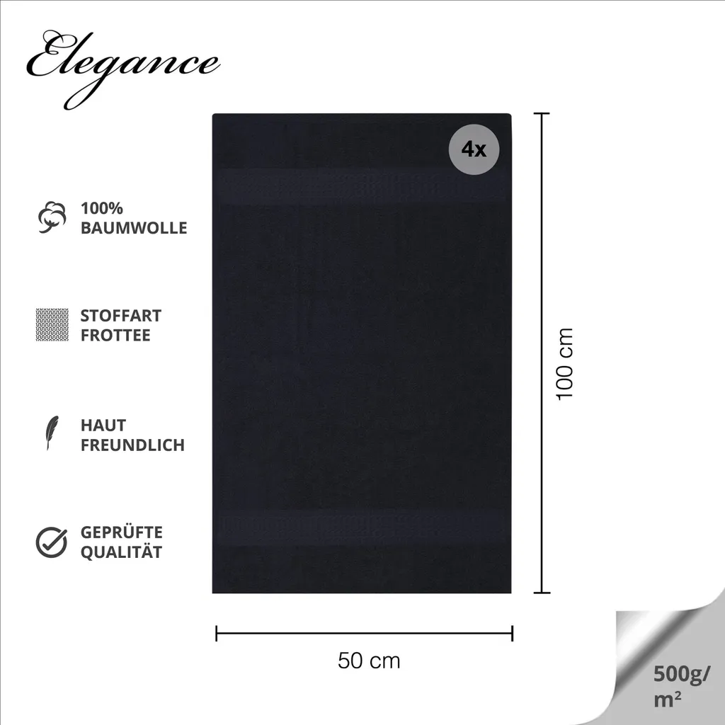 

Полотенце CLASS HOME COLLECTION, черный