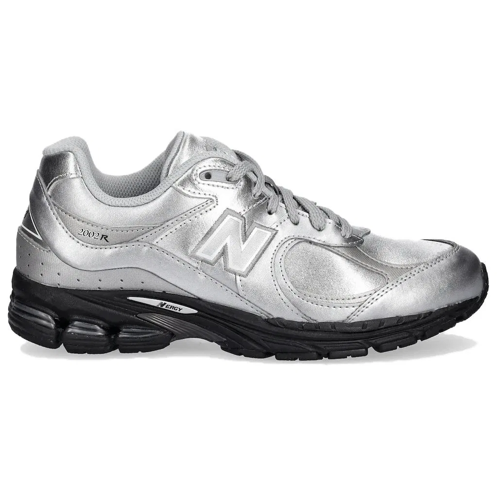 Кроссовки Leather Pack New Balance 2002R серебристые — фото 3
