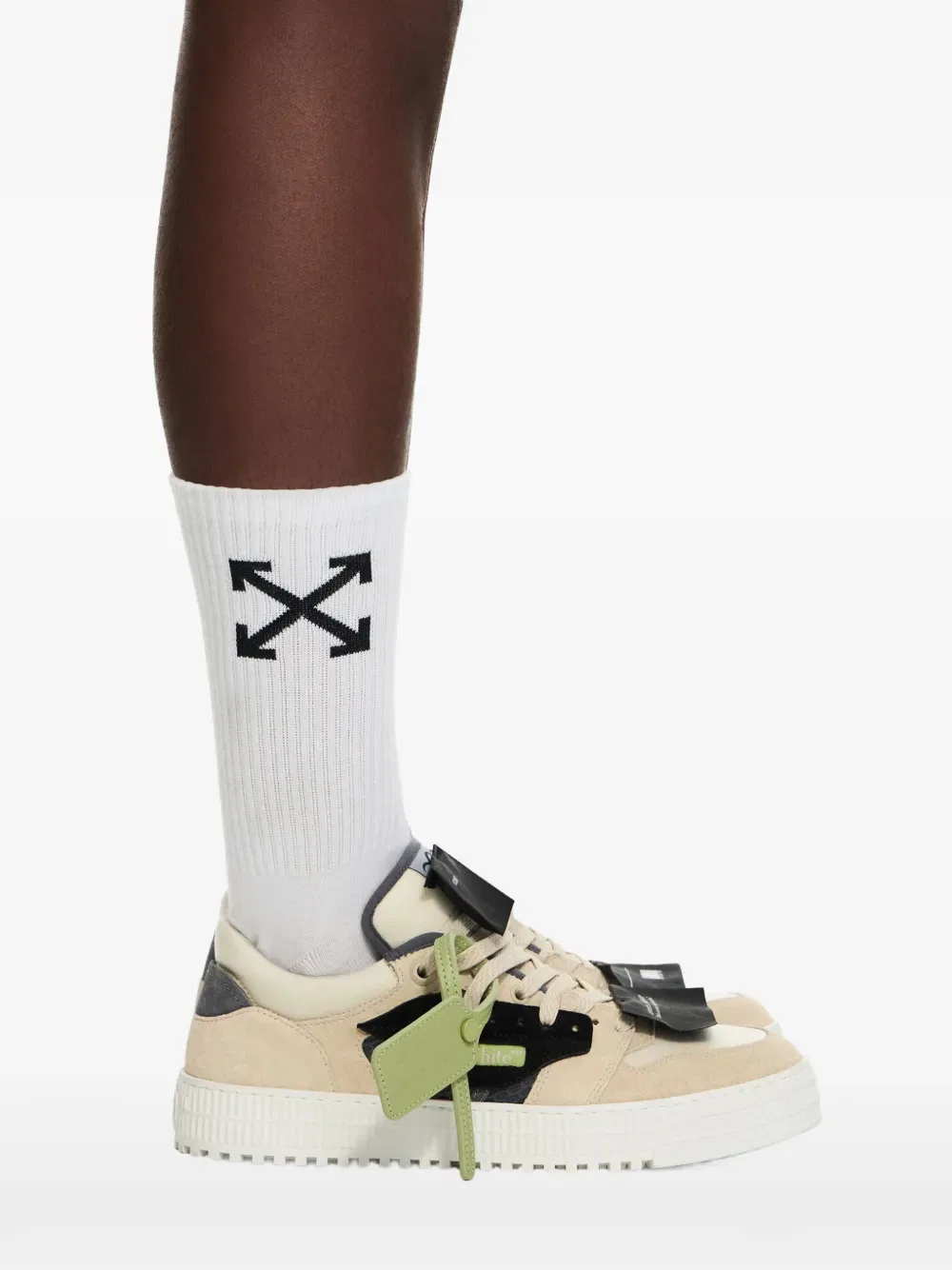 Замшевые кроссовки Court Off-White, нейтральный