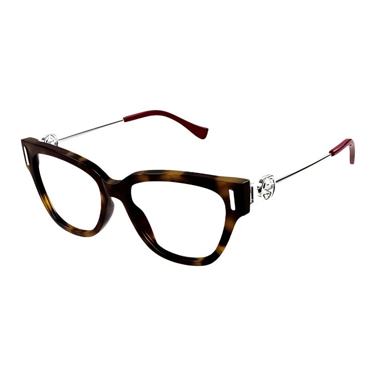 

GUCCI Круглая оправа для очков женская черепаховая, Tortoiseshell