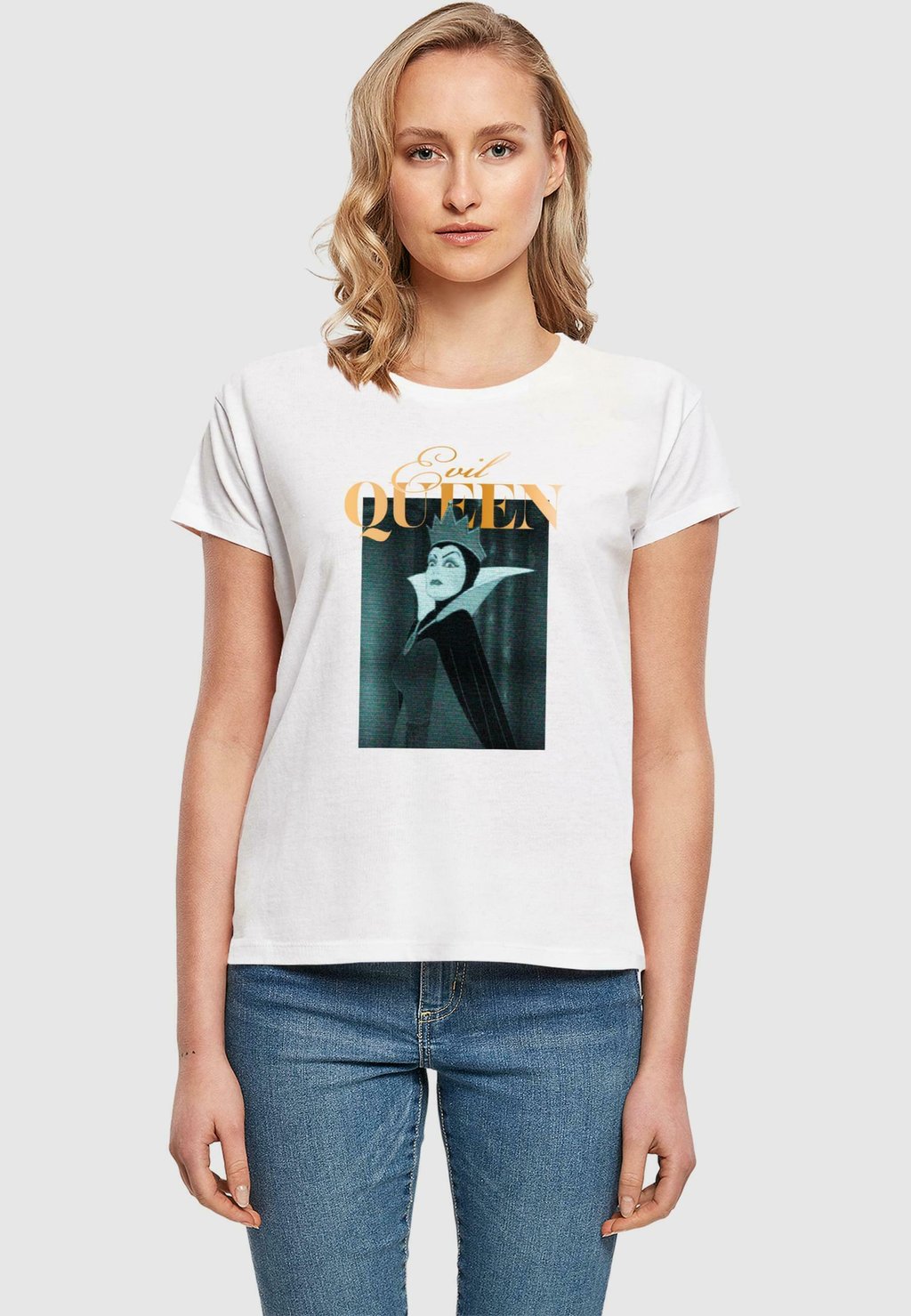 

Футболка с принтом EVIL QUEEN ABSOLUTE CULT, белый