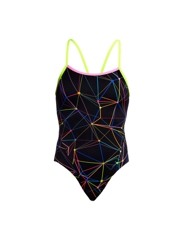 

Купальник Funkita Star Sign Schwimmanzug, черный