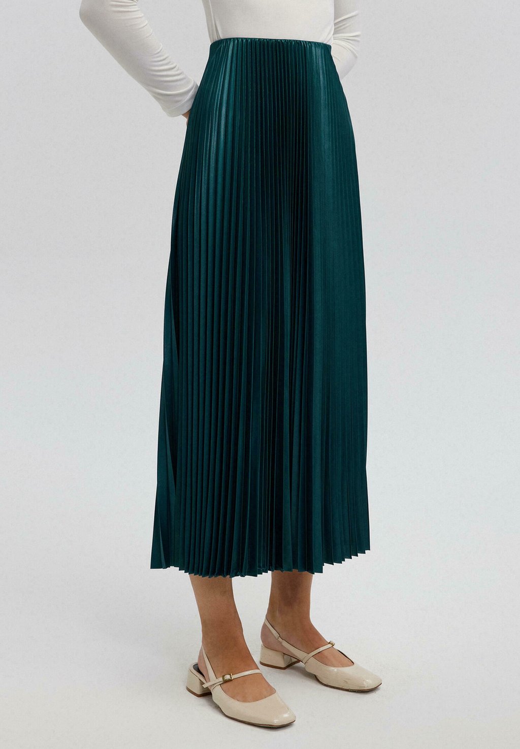

Юбка плиссированная A-line skirt Touché Privé, зеленый