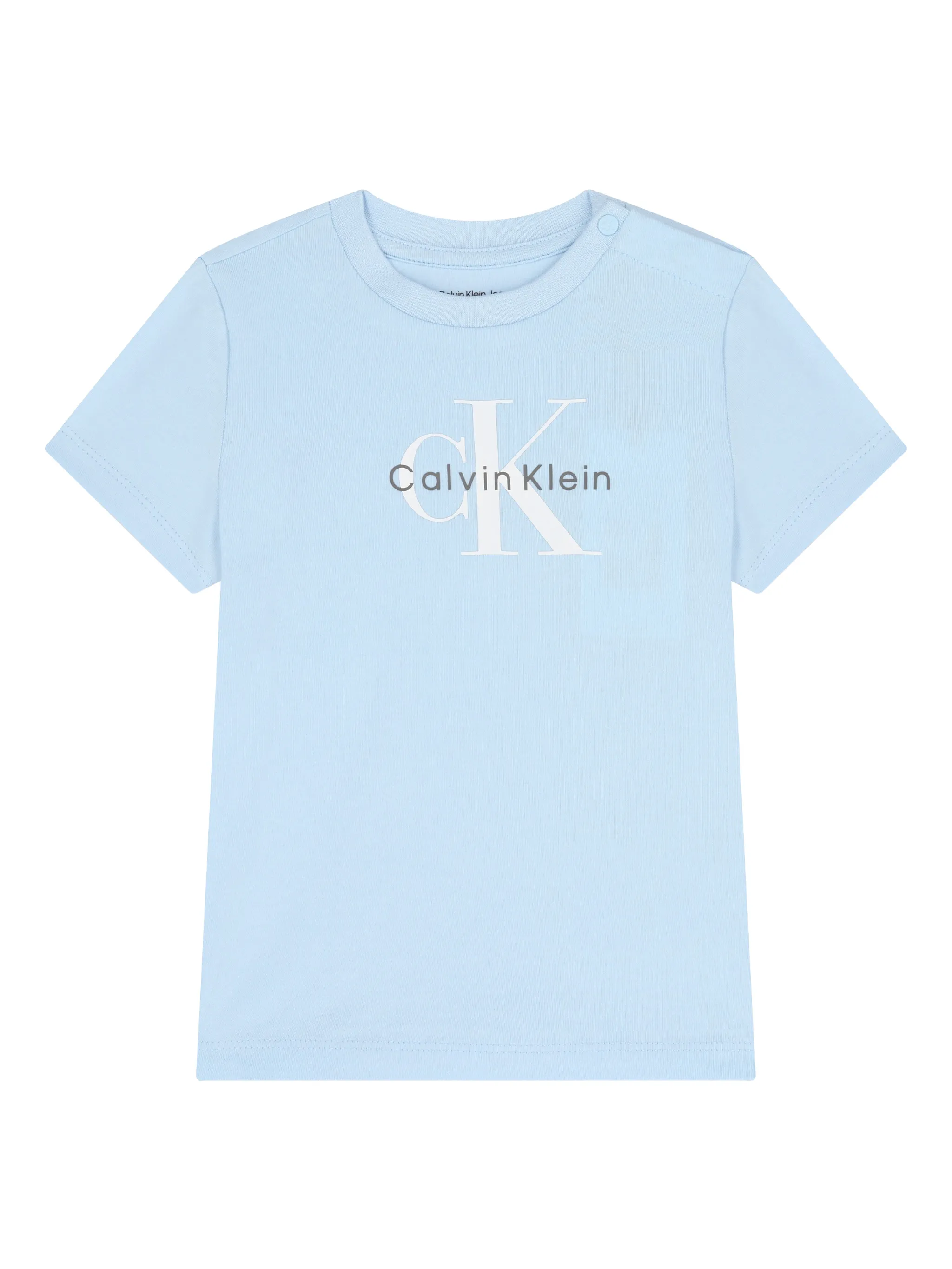 

Футболка с логотипом Calvin Klein Kids, синий