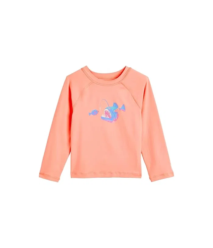Рашгард The Lil Light The Way Chubbies Kids, Light/Pastel Orange/Graphic Print