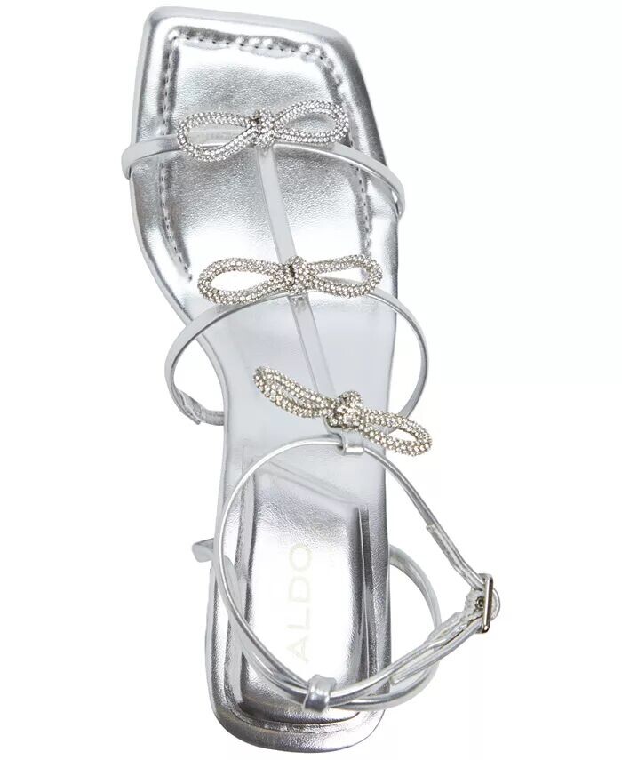Женские босоножки Kaeli Strappy Dress ALDO, серебряный — фото 4