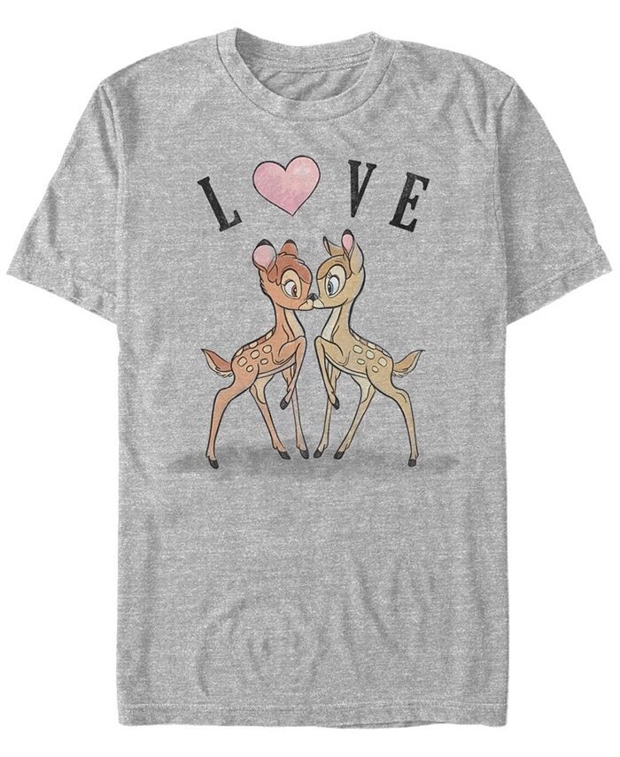 

Мужская футболка с коротким рукавом Bambi Love Fifth Sun, серый