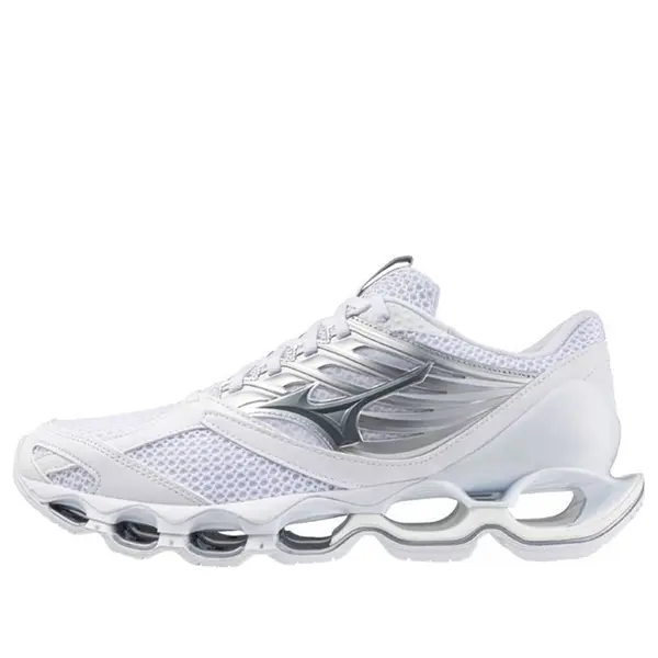 

Кроссовки wave prophecy 13 s 'white silver' Mizuno, белый