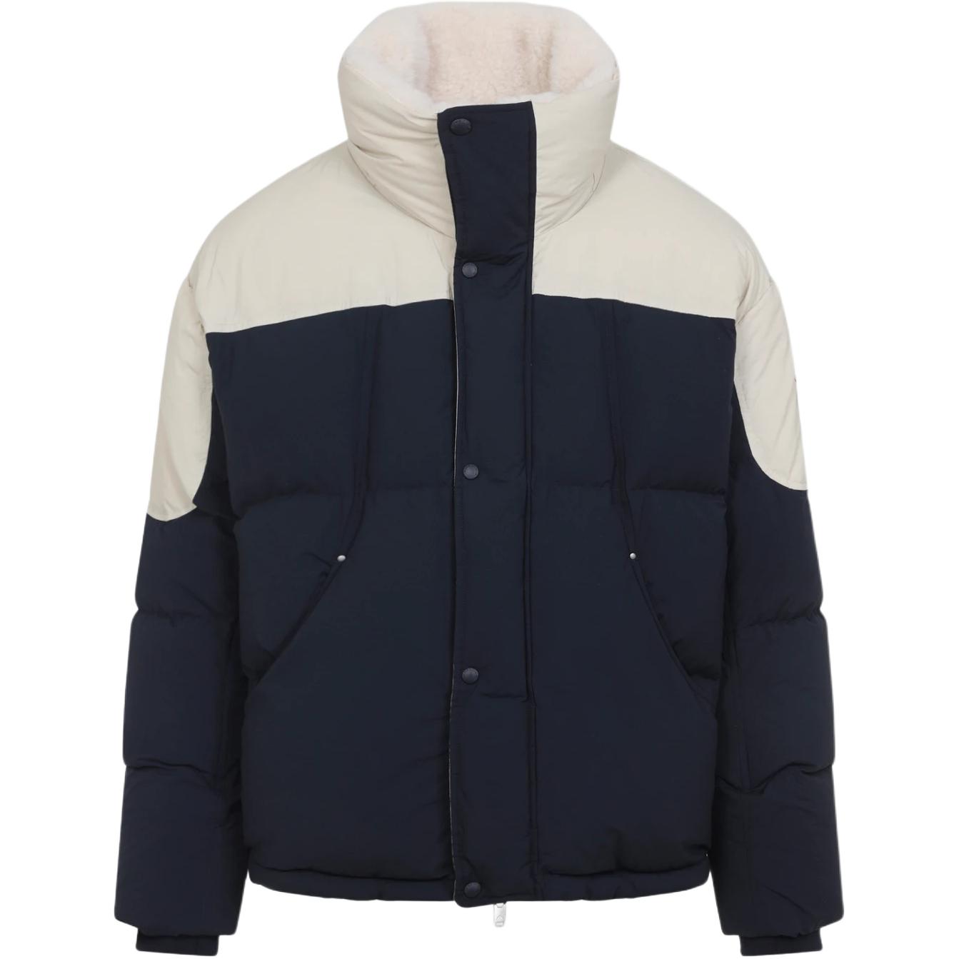 

Стеганая куртка с высоким воротником Moose Knuckles, marine синий