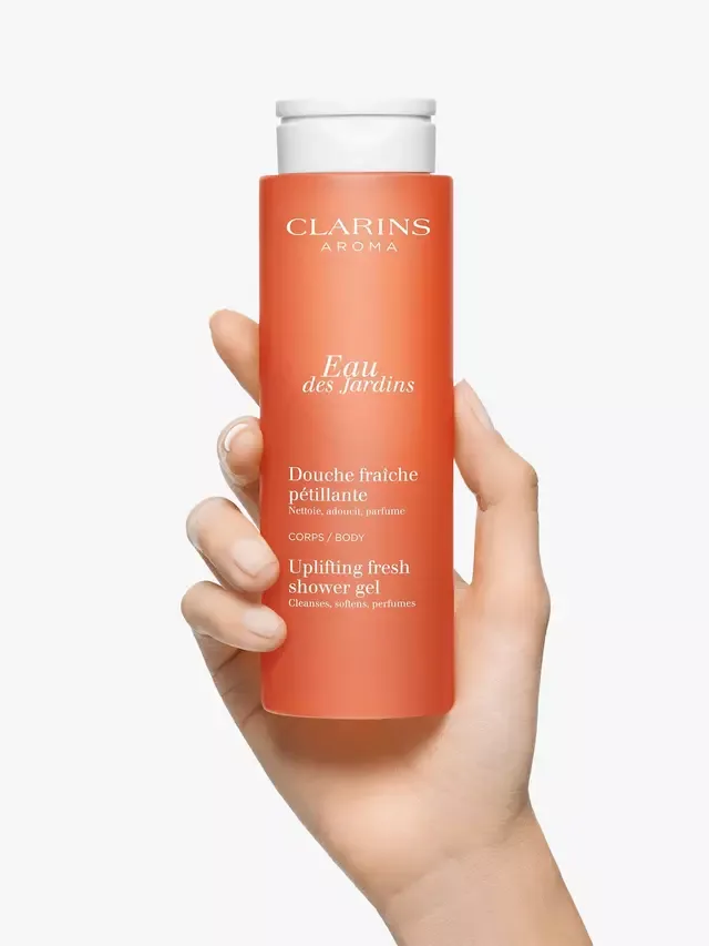 Освежающий гель для душа Eau des Jardins, 200 мл Clarins — фото 4