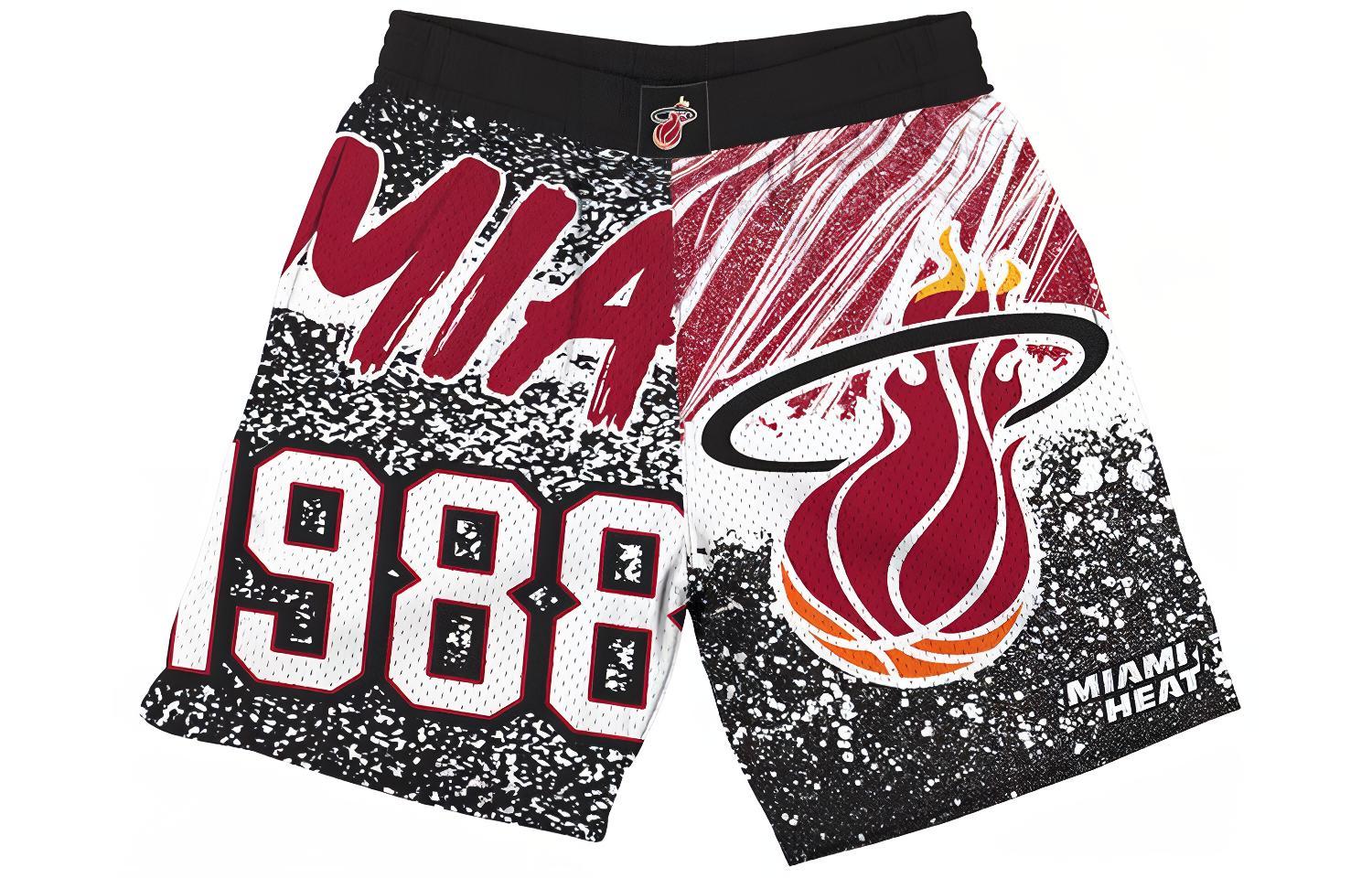 

Mitchell Ness Баскетбольные шорты Mitchell & Ness, мужские, черные