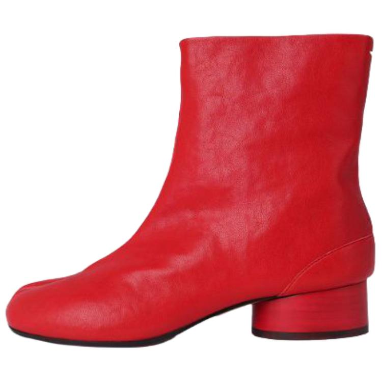 Maison Margiela Ботильоны Tabi женские красные