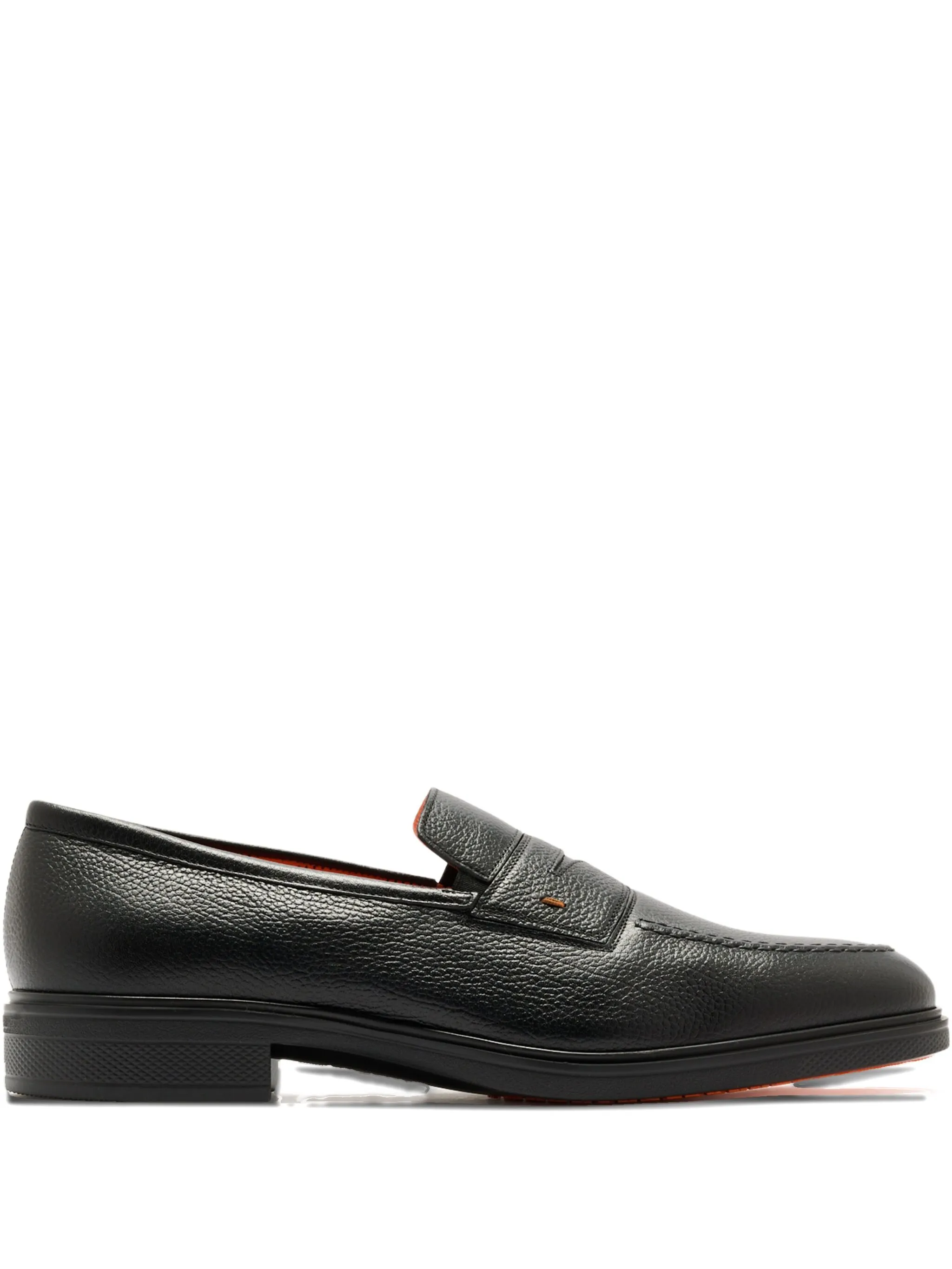

Кожаные мокасины Santoni, черный