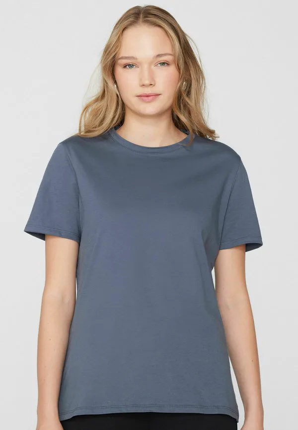 

Базовая футболка с круглым вырезом Tezenis, Blue, Синий, Базовая футболка с круглым вырезом Tezenis, Blue