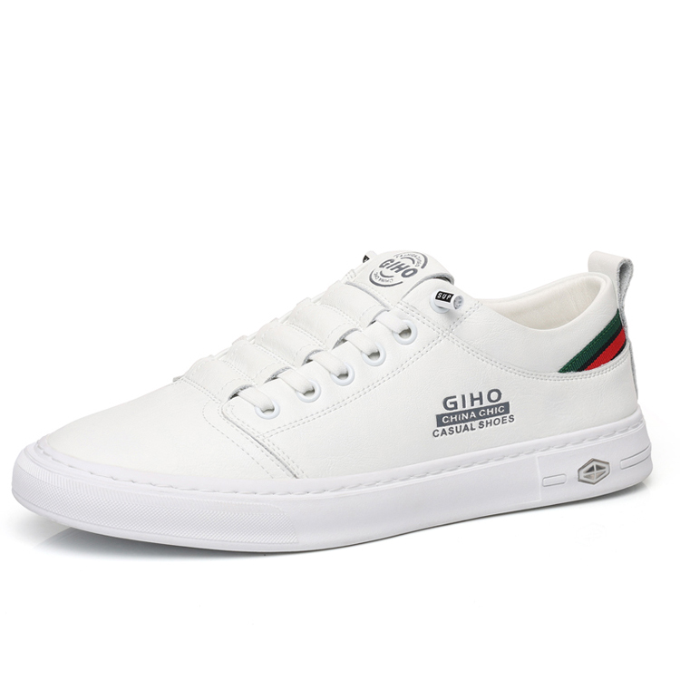 

Нескользящие износостойкие низкие мужские кроссовки GIHO, Gh8029 White