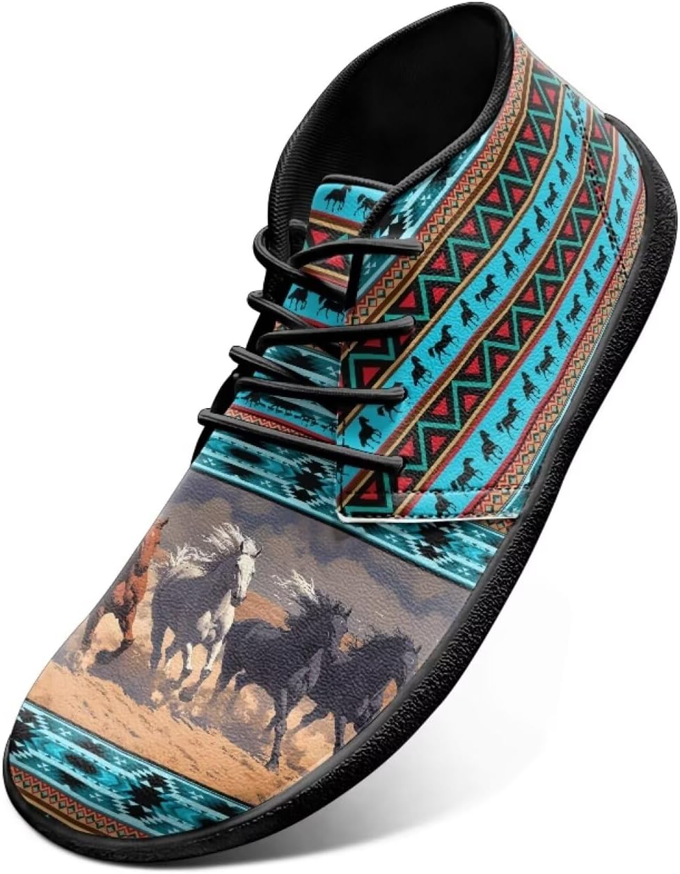 

Мужские кроссовки Aztec Road Running с нулевой прокладкой, широкие минималистичные тренировочные кроссовки, нарядные кроссовки для женщин, модный образ Chririnla, Aztec Horse