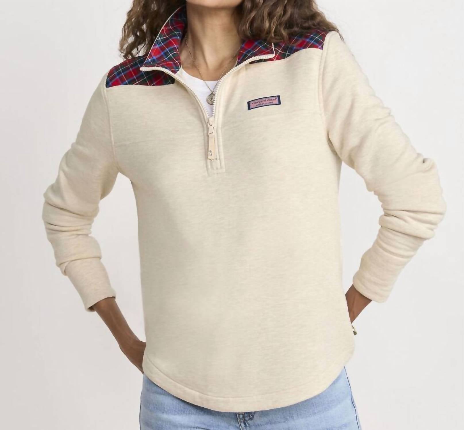

Vineyard Vines Рубашка Dreamcloth Shep цвета овсянки